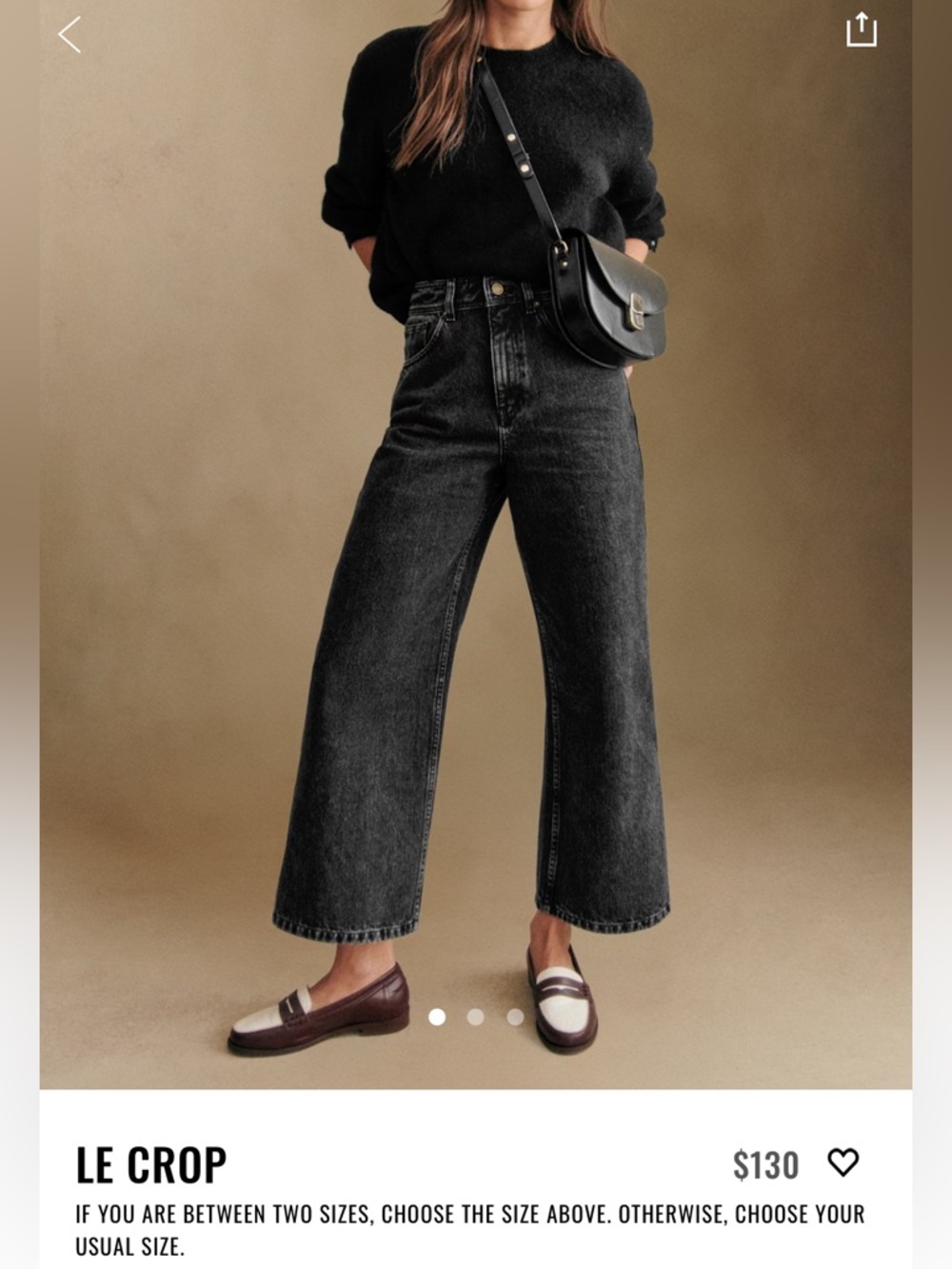 Sezane Le Crop Jeans